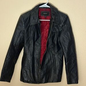 Colebrook Black Leather Jacket